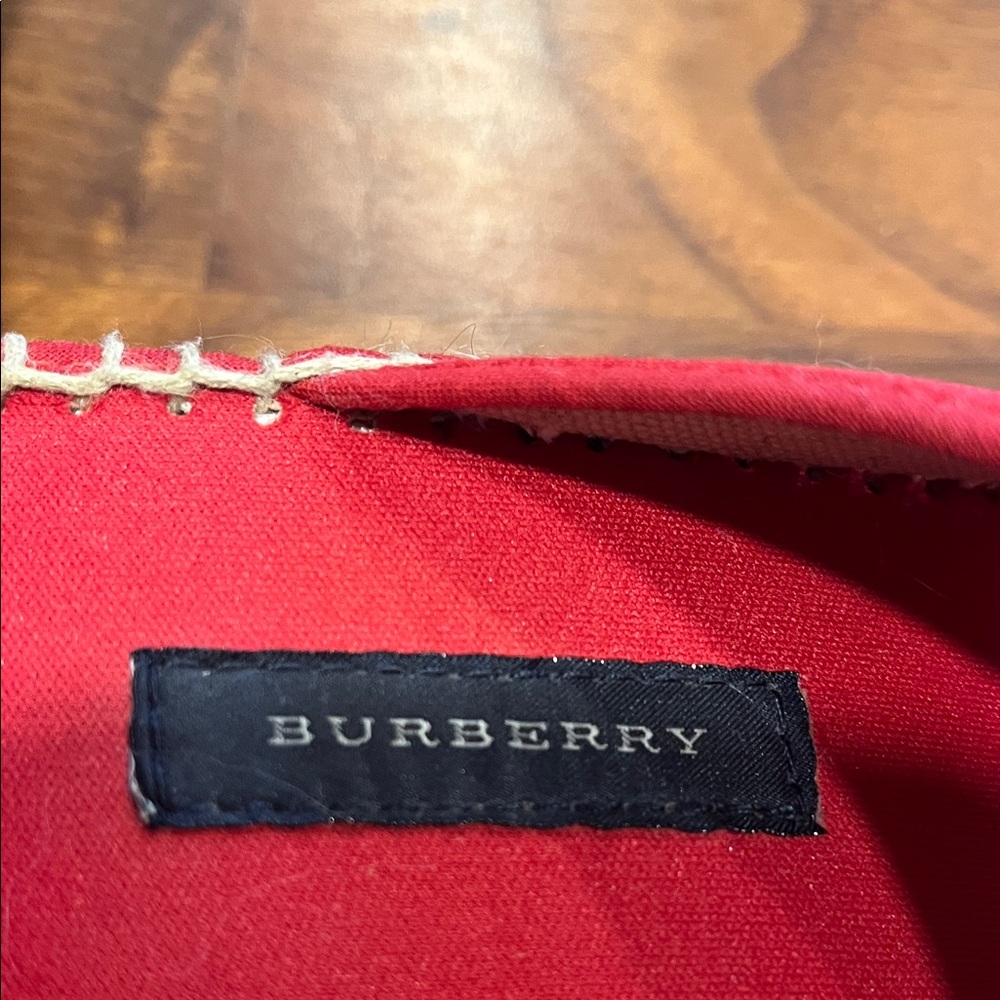 Burberry Red Espadrille - Picture 3 of 7
